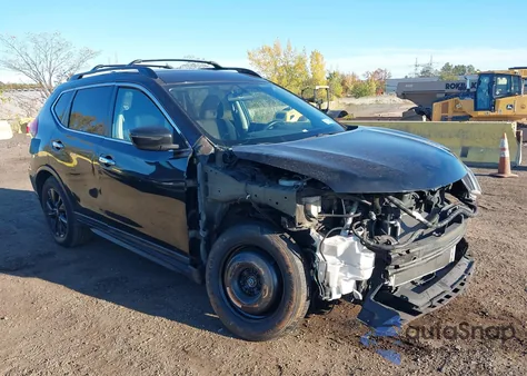2017 Nissan Rogue Sv z USA, uszkodzony, nr VIN 5N1AT2MV1HC806836
